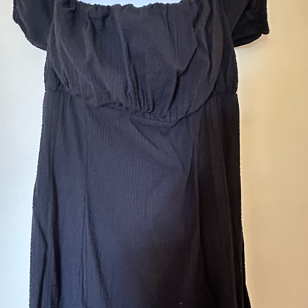 ASOS Black Off-Shoulder Dress